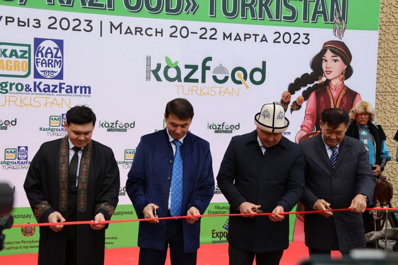 С 20 по 22 марта проходит Международная торговая выставка-ярмарка KazAgro/KazFood Turkistan2023