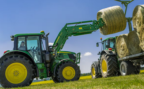 Фронтальный погрузчик John Deere 603R