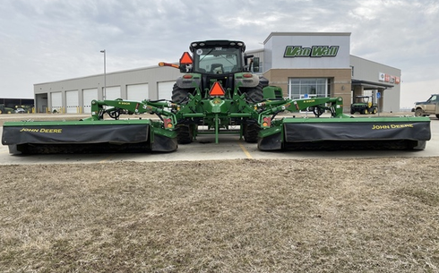 John Deere R990R шөпшапқы-жаныштауышы