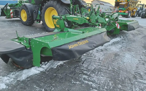 John Deere R870R шөпшапқы-жаныштауышы