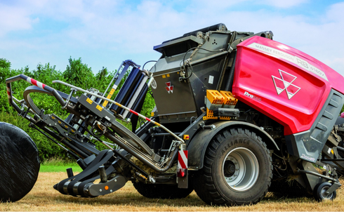 Massey Fergusson RB 4160 V орамбаспақ жинағышы