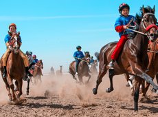 Отборочный турнир Чемпионата по байге прошел в Кызылорде