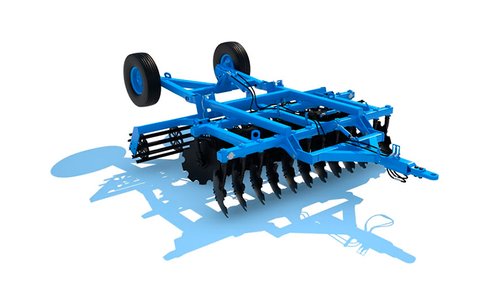 Прицепная двухрядная дисковая борона DANA БДП-3,2×2