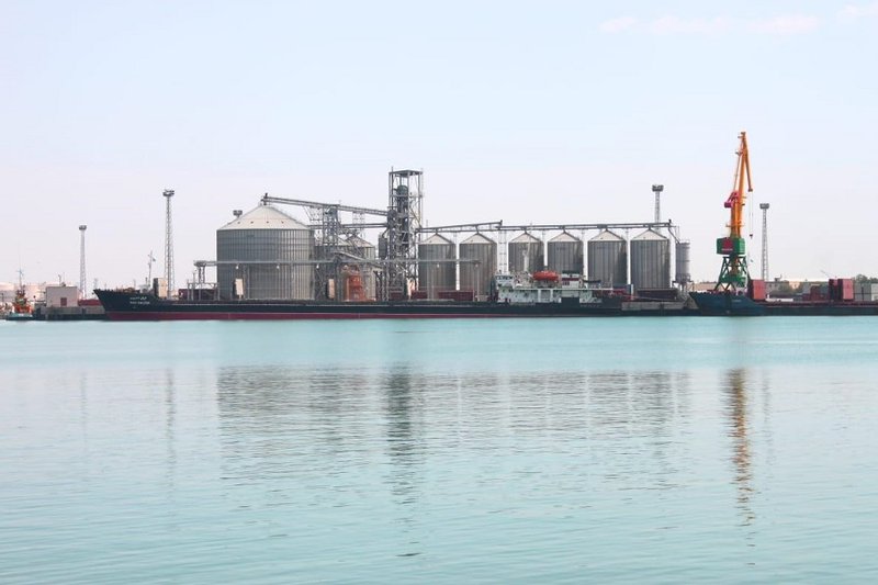 В этом году в порту Курык планируется запуск зернового терминала