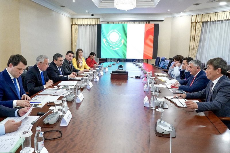 Итальянский инвестор предложил создать фонд экспорта сельхозпродукции из Казахстана