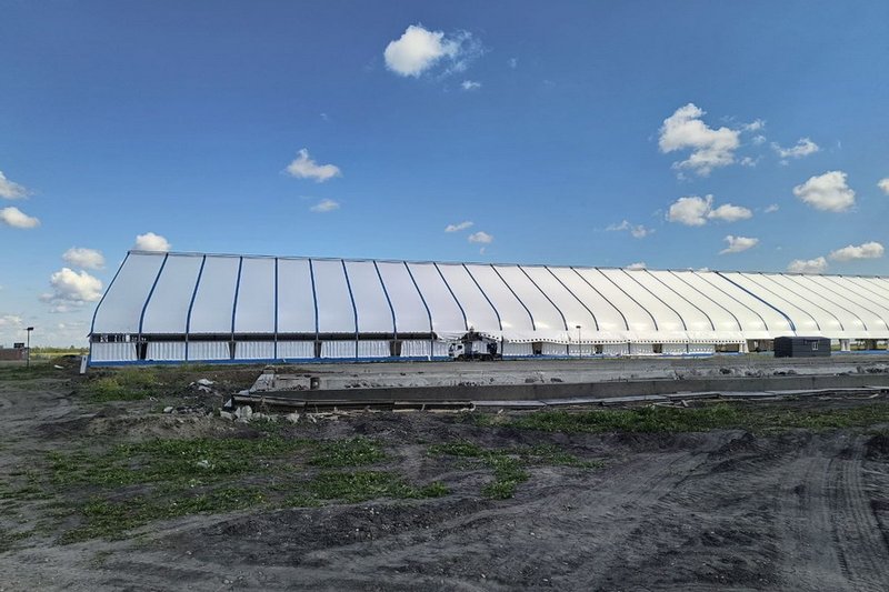 Молочную ферму на 3600 голов построили в Северном Казахстане