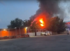 Пожар произошел на птицефабрике в Алматинской области