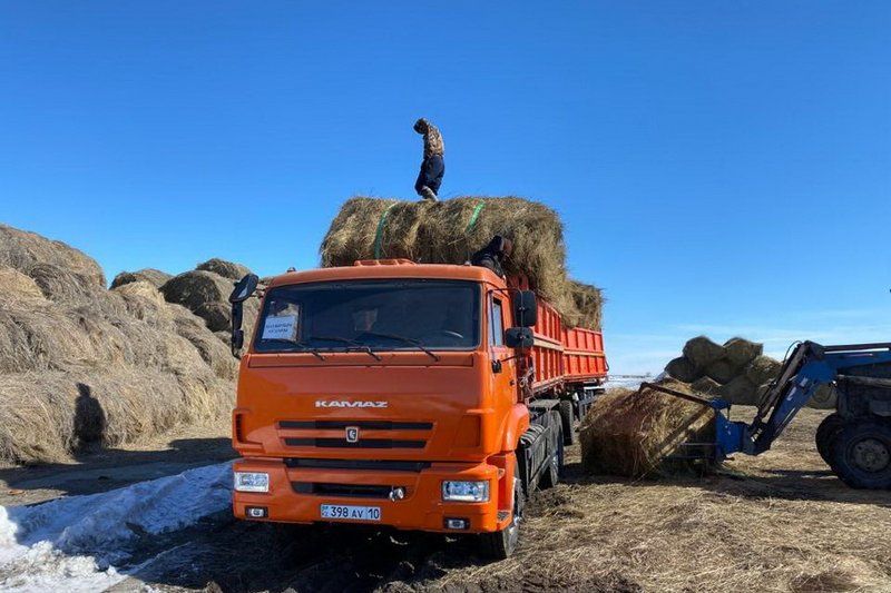 Қостанай облысында су тасқынынан зардап шеккен аудандарға азық әкелінуде