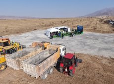 Строительство крупной птицефабрики начато в Туркестанской области