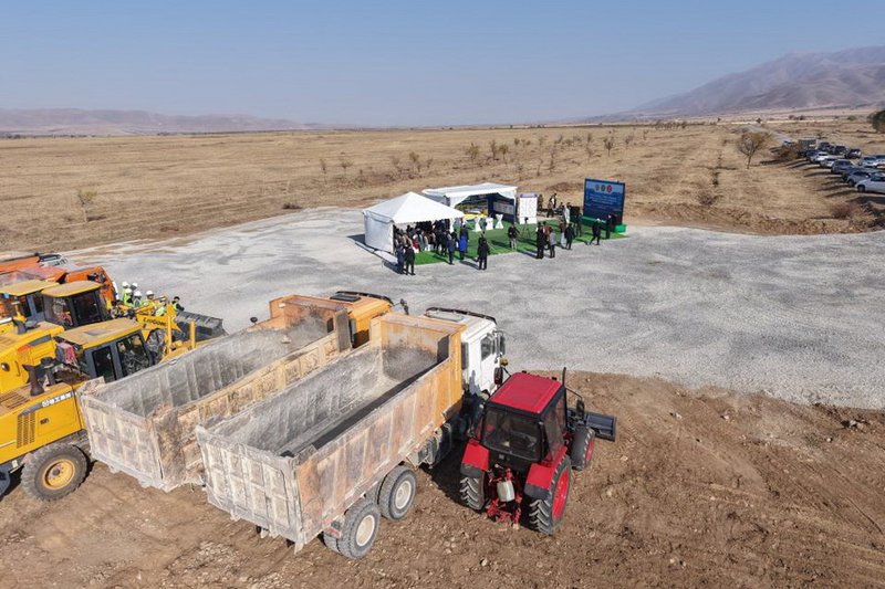 Строительство крупной птицефабрики начато в Туркестанской области