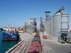 Перевалка зерна через «Ак Бидай-терминал» выросла в 6 раз