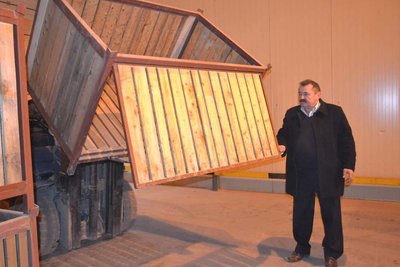 Контейнер для хранения картофеля и других корнеклубнеплодов емкостью 1000 кг