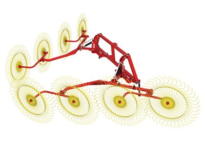 Грабли ворошилки 6 метров.