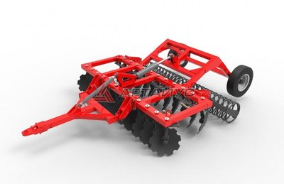 БДМ 3,2х2 Борона дисковая прицепная с планчатым катком