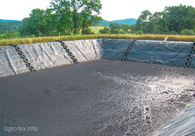 Обустройство навозохранилищ (лагуны)