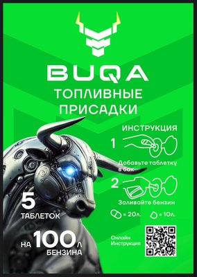 BUQA топливные присадки для дизеля