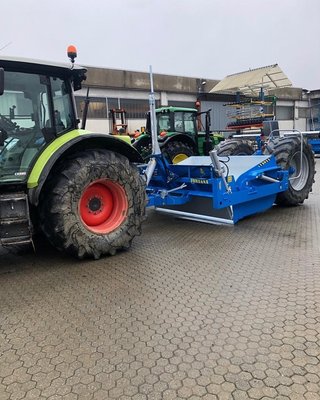 Лазерный планировщик грунта (прицепной грейдер) Fontana